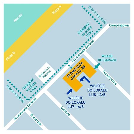 Mojemiedzyzdroje Lu 7A - Luksusowy Apartament 100 Metrow Od Morza Luaran gambar